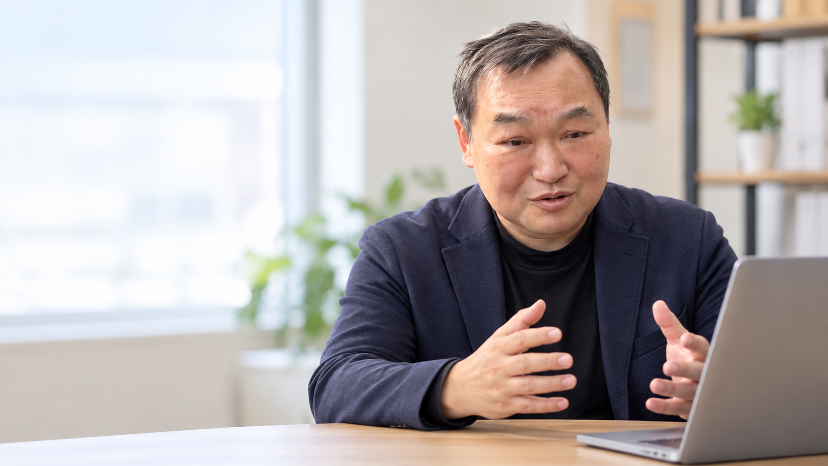 AI経営支援の相談イメージ
